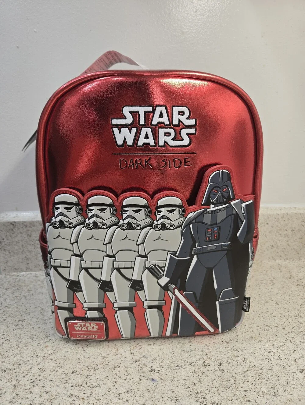 NEW 13 in.  Loungefly Disney Parks Star Wars: Dark Side backpack